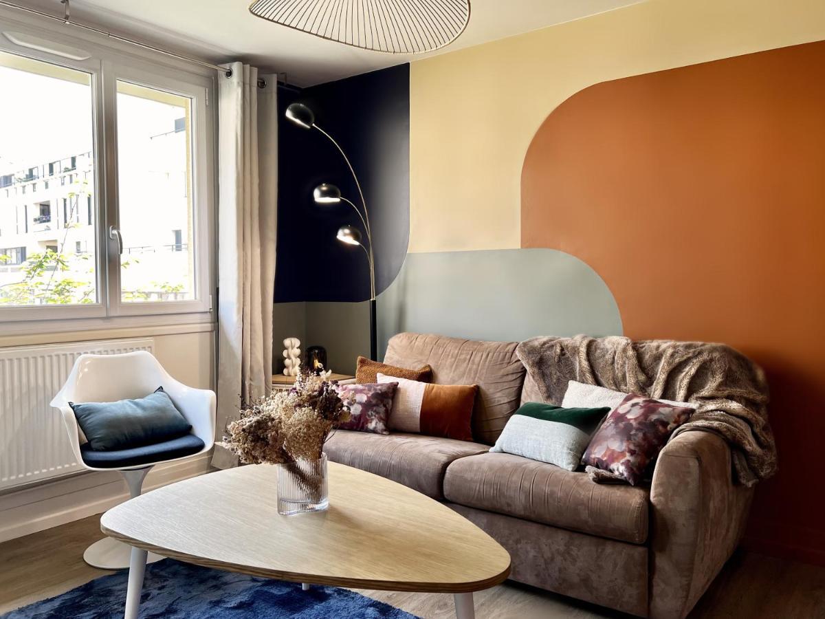 L'Arc-En-Ciel Scandinave - Sejour Unique Et Design Au Coeur De Rouen Luaran gambar
