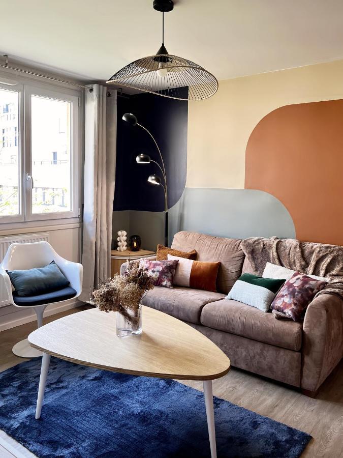 L'Arc-En-Ciel Scandinave - Sejour Unique Et Design Au Coeur De Rouen Luaran gambar